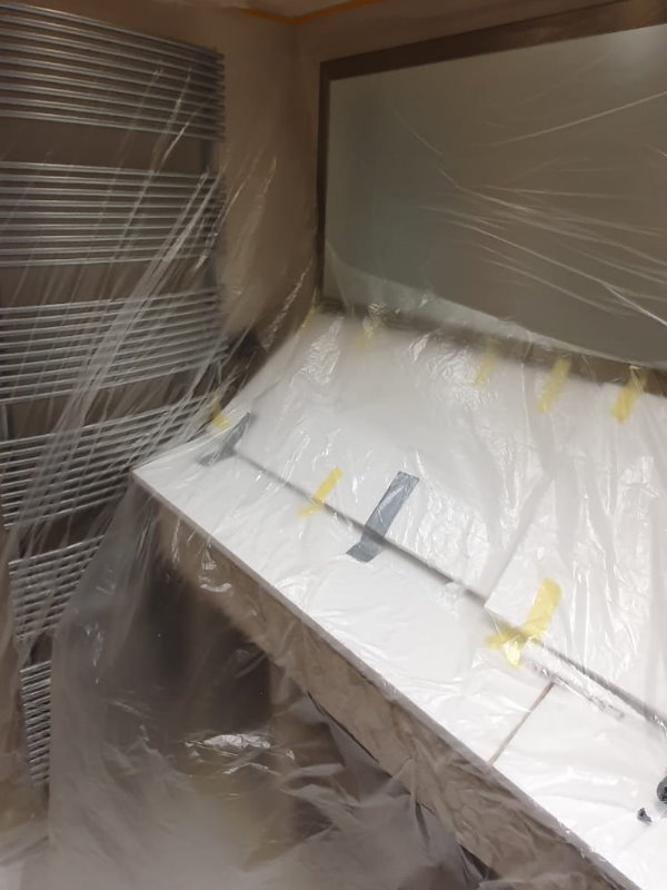 Mobiliear Abdecken und werttsache mit Styropol Abdecken
