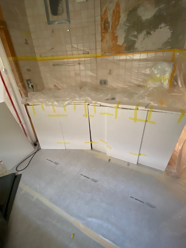 Möbel einpacken in Styropol